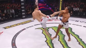 Bellator 292: Tendangan Nyasar Dagu, Usman Nurmagomedov Pertahankan Sabuk dari Benson Henderson