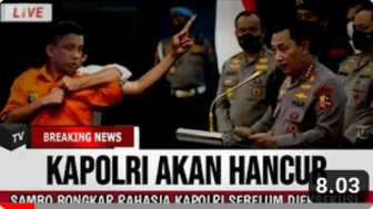 Sebelum Dieksekusi, Ferdy Sambo Bongkar Rahasia Ilegal Kapolri? Cek Faktanya!