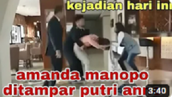 Cek Fakta: Baru Saja Terjadi, Putri Anne Tampar Amanda Manopo Saat Jalan Bareng Arya Saloka