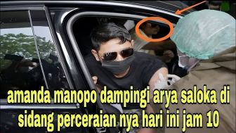 Cek Fakta: Amanda Manopo Dampingi Arya Saloka dalam Sidang Perceraiannya dengan Putri Anne, Benarkah?