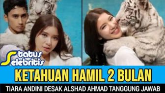 Heboh! Tiara Andini Positif Hamil 2 Bulan Anak Alshad Ahmad, Benarkah? Cek Faktanya di Sini