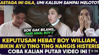 CEK FAKTA: Boy Wiliam Masuk Islam demi Nikahi Ayu Ting Ting, Umi Kalsum Sampai Melotot