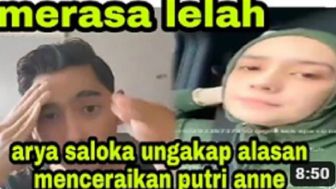 CEK FAKTA: Arya Saloka Ceraikan Putri Anne karena Merasa Lelah, Benarkah?