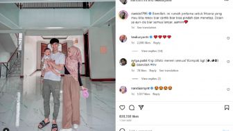 Ria Ricis Unggah Foto Kebersamaan dengan Suami dan Anak, Warganet Malah Salfok sama Jempol Kaki Teuku Ryan