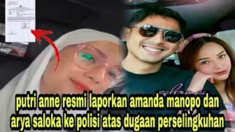 CEK FAKTA: Putri Anne Polisikan Arya Saloka dan Amanda Manopo atas Dugaan Perselingkuhan, Benarkah?