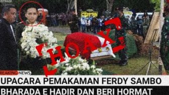 CEK FAKTA: Pemakaman Ferdy Sambo Digelar Usai Idul Fitri, Bharada E Beri Penghormatan, Benarkah?