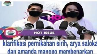 Cek Fakta: Arya Saloka dan Amanda Manopo Membenarkan Soal Nikah Siri Mereka Berdua, Benarkah?