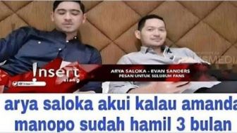 CEK FAKTA: Arya Saloka Akui Amanda Manopo Tengah Hamil 3 Bulan, Begini yang Sebenarnya