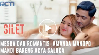 Cek Fakta: Amanda Manopo Mandi Bareng Arya Saloka Usai Resmi Jadi Pasangan Suami Istri, Benarkah?