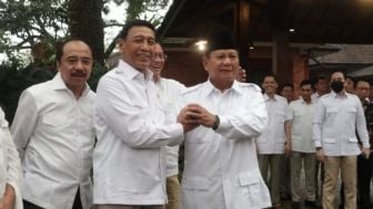 Berkunjung ke Kediaman Prabowo, Wiranto Minta Kader Hanura Bedol Desa ke Gerindra