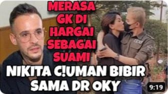 CEK FAKTA: Nikita Mirzani Ciuman Bibir sama Dr Okky, Antonio Dedola Merasa Tak Dihargai