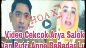 Cek Fakta: Arya Saloka dan Putri Anne Bertengkar Hebat, Benarkah?