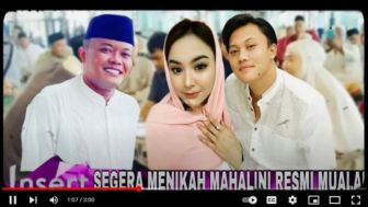 Cek Fakta: Mahalini Login Islam Demi Menikah dengan Rizky Febian, Sule Jadi Saksi