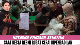 CEK FAKTA: Natasha Rizki Langsung Drop Saat Ketahui Desta Resmi Gugat Cerai di Pengadilan