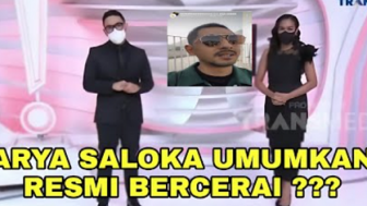 CEK FAKTA: Arya Saloka Umumkan Sudah Resmi Bercerai, Benarkah?