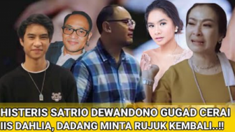 Heboh Satrio Dewandono Gugat Cerai Iis Dahlia, Dadang Indrajaya Auto Minta Rujuk dengan Ibunda Salshadilla, Cek Faktanya!