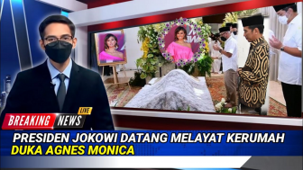 Cek Fakta: Innalillahi, Agnes Monica Meninggal Dunia, Presiden Jokowi Melayat ke Rumah Duka
