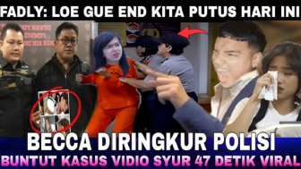 Cek Fakta: Imbas Video Syur 47 Detik, Rebecca Klopper Ditangkap Polisi