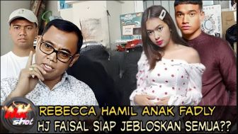 Cek Fakta: Haji Faisal Murka, Rebecca Klopper Kebobolan hingga Kandung Anak Fadly Faisal