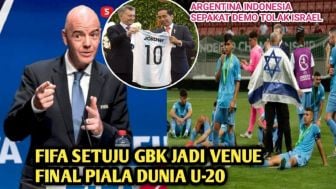 CEK FAKTA: Coret Timnas Israel, FIFA Tunjuk Stadion GBK Jadi Venue Final Piala Dunia U-20