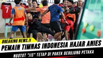 Ngotot Ingin Gelar Indonesia vs Argentina di JIS, Anies Baswedan Dikeroyok Pemain Timnas, Cek Faktanya