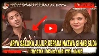 Cek Fakta: Benarkah Arya Saloka Blak-Blakan ke Najwa Shihab Cerai dengan Putri Anne?