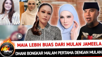 Cek Fakta: Ahmad Dhani Bongkar Malam Pertamanya dengan Mulan Jameela, Ternyata Maia Estianty Lebih Buas