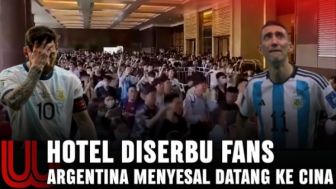 CEK FAKTA: Diserbu Brutal Fans Tirai Bambu, Messi Akui Menyesal Datang ke Cina