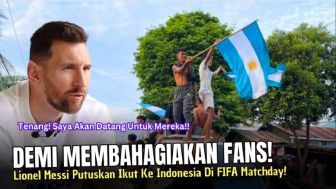 CEK FAKTA: Lionel Messi Putuskan Ikut ke Indonesia Lawan Timnas, Eks PSG pun Ingin ke Bali