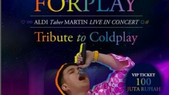 Coldplay mah Lewat, Aldi Taher Gelar Konser Forplay, Tiketnya Tembus Rp100 Juta