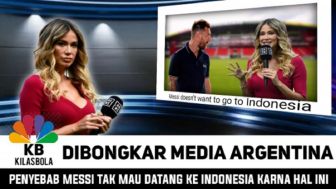 CEK FAKTA: Lionel Messi Batal Datang ke Indonesia karena Alasan Konyol Ini