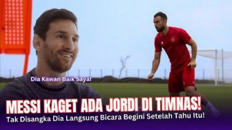 Cek Fakta: Sahabatan, Messi Kaget Jordi Amat Perkuat Timnas Indonesia