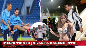 Cek Fakta: Ngaku Tak Betah di China, Lionel Messi Terbang Duluan ke Indonesia Bersama Istri Pakai Jet Pribadi