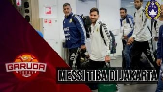 CEK FAKTA: Resmi! Messi Tiba di Jakarta, Ribuan Penggemar Sambut Mega Bintang Argentina