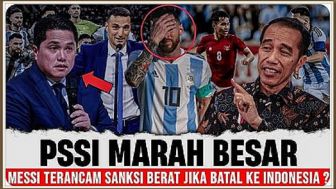 Cek Fakta: Erick Thohir Ajukan Messi Kena Sanksi jika Tak Datang ke Indonesia