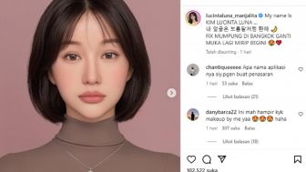 Gara-Gara Edit Foto Mirip Artis Korea, Lucinta Luna Makin Semangat untuk Oplas Lagi