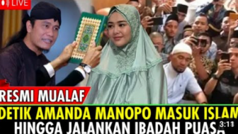 Cek Fakta: Amanda Manopo Rela Pindah Agama demi Bisa Menikah dengan Arya Saloka