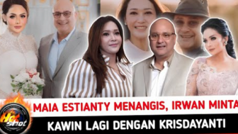 Cek Fakta: Maia Estianty Menangis Gegara Irwan Mussry Minta Kawin Lagi dengan Krisdayanti