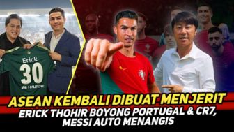 CEK FAKTA: Bikin Messi Auto Nangis, Erick Thohir Boyong Portugal dan Cristiano Ronaldo ke Indonesia