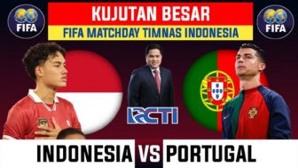 CEK FAKTA: Erick Thohir Umumkan Timnas Indonesia Bakal Hadapi Portugal di FIFA Matchday Mendatang