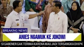 Tak Ingin Jadi Tersangka Kasus Formula E dan Pohon Monas, Anies Baswedan Ngamuk ke Jokowi, Cek Faktanya