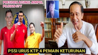 CEK FAKTA: Disuruh Jokowi, PSSI Naturalisasi Massal Pemain Keturunan Indonesia, Ini Alasannya