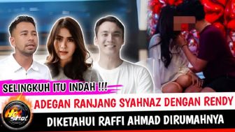 Cek Fakta: Adegan Ranjang Syahnaz Sadiqah dan Rendy Kepergok Raffi Ahmad