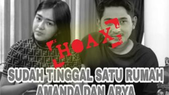 Cek Fakta: Tersebar Luas Kabar Arya Saloka dan Amanda Manopo Tinggal Satu Atap, Benarkah?