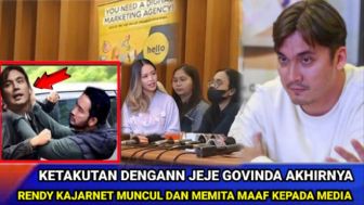 Cek Fakta: Diboikot Jeje Govinda dalam Sebuah Acara TV, Rendy Kjaernett Ketakutan hingga Buka Suara lalu Minta Maaf