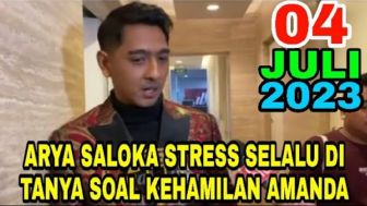 Cek Fakta: Selalu Ditanya Soal Kehamilan Amanda Manopo, Arya Saloka Stres