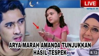 Cek Fakta: Amanda Manopo Tunjukkan Hasil Tespek, Arya Saloka Meradang