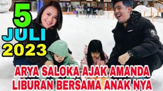 Arya Saloka Ajak Amanda Manopo Liburan Bareng Anaknya, Cek Fakta