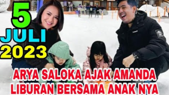 Arya Saloka Ajak Amanda Manopo Liburan Bersama Anaknya, Cek Faktanya!