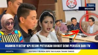 Detik-Detik Dewi Perssik Ngamuk Tak Terima Diboikot KPI untuk Tampil di TV, Cek Faktanya